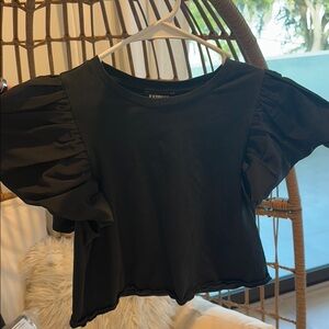 Express cropped shirt